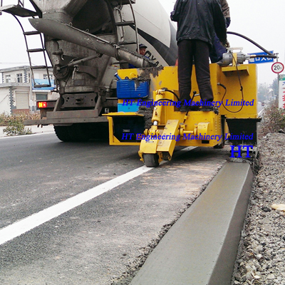Concrete Curbing Machine , Road Machinery Concrere Curb Machine